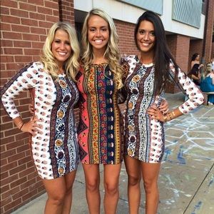 Free People Bohemian Bodycon Dress